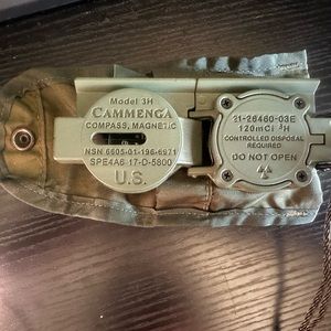 CAMMENGA ISSUE LENSATIC TRITIUM 3H COMPASS